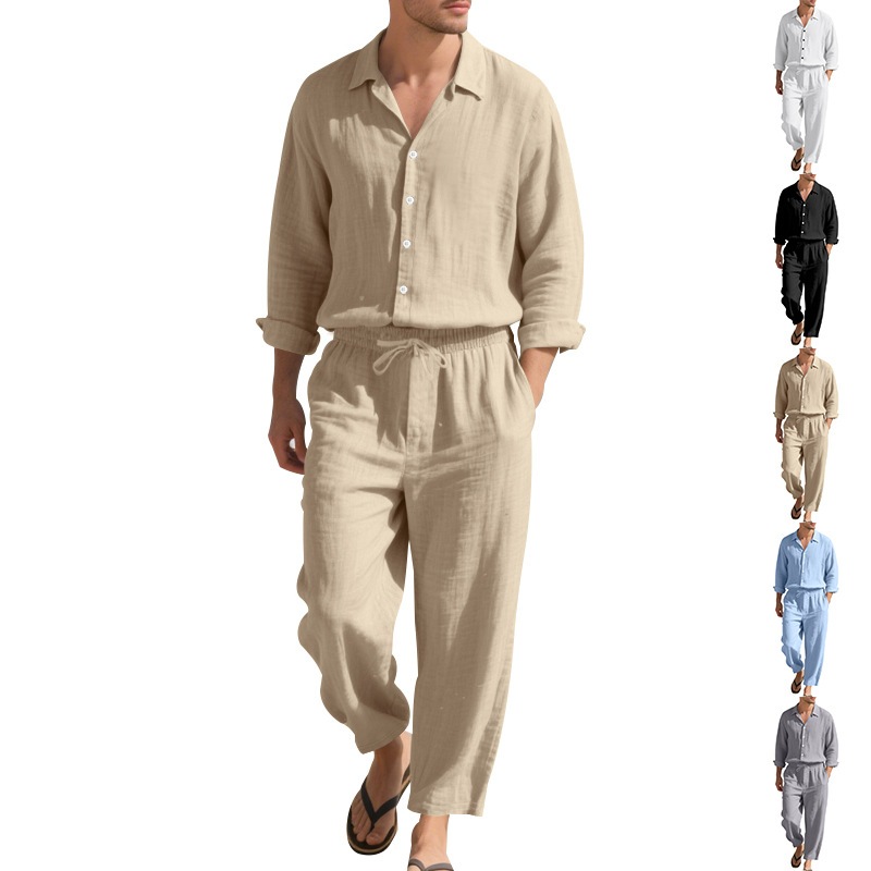 2025 Four Seasonsผ้าลินินผู้ชา - Men'S Fashion Essentials 2025 บทวิจารณ์และราคา