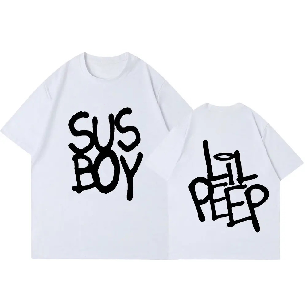 เสื้อยืดสีชมพู Lil Peep Sus Bo - Men'S Fashion Pink Shirt บทวิจารณ์และราคา