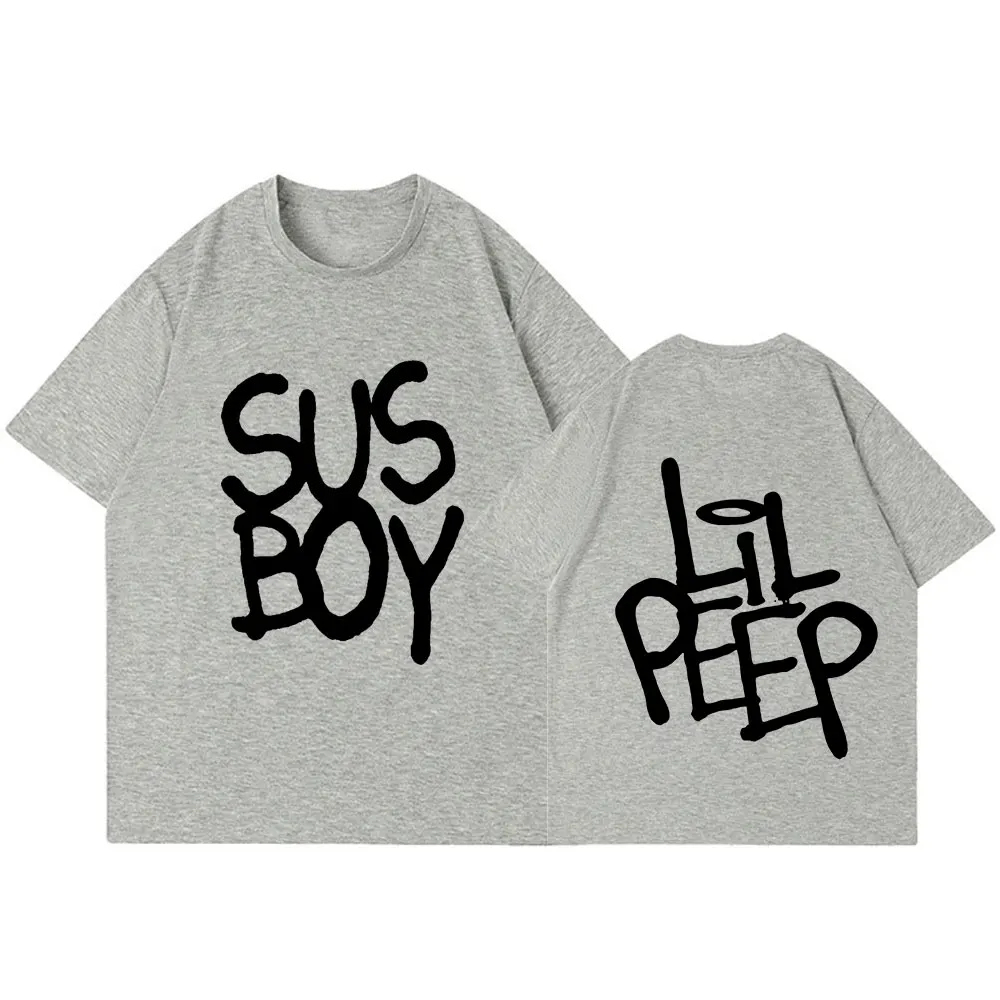 เสื้อยืดสีชมพู Lil Peep Sus Bo - Men'S Fashion Pink Shirt บทวิจารณ์และราคา