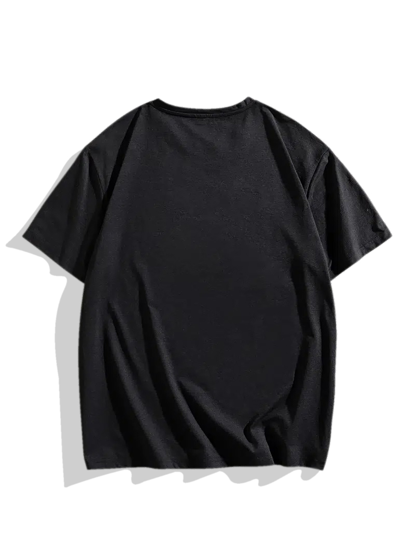 เสื้อยืดผู้ชายผ้าฝ้ายสีดำลายกร - Men'S Fashion From The 80S บทวิจารณ์และราคา