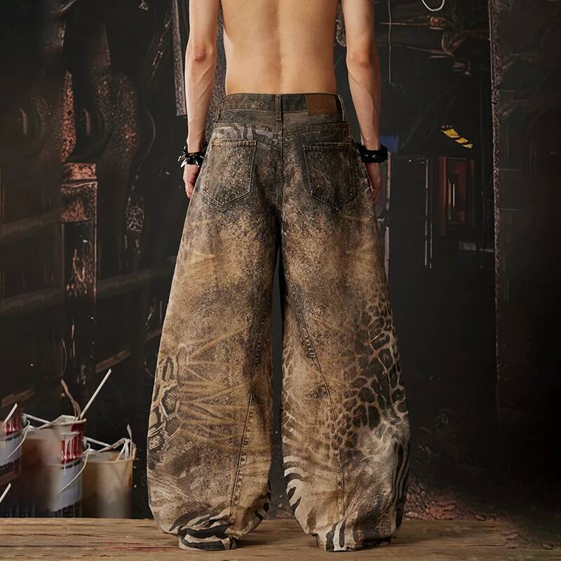 LUZHEN 2026 กางเกงยีนส์ทรงหลวม - Men'S Fashion For 60 Year Old บทวิจารณ์และราคา