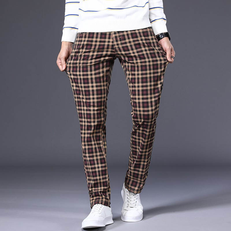 กางเกงลำลองลายสก็อตสุดคลาสสิก6 - Mens Fashion Young บทวิจารณ์และราคา