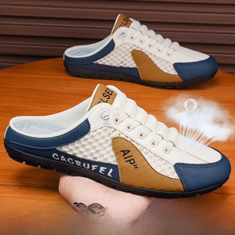 รองเท้าผู้ชายแบบสวมสำหรับฤดูร้ - Mens Fashion Young บทวิจารณ์และราคา
