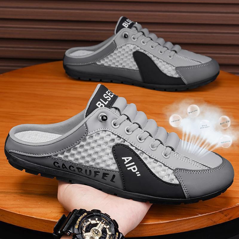 รองเท้าผู้ชายแบบสวมสำหรับฤดูร้ - Mens Fashion Young บทวิจารณ์และราคา