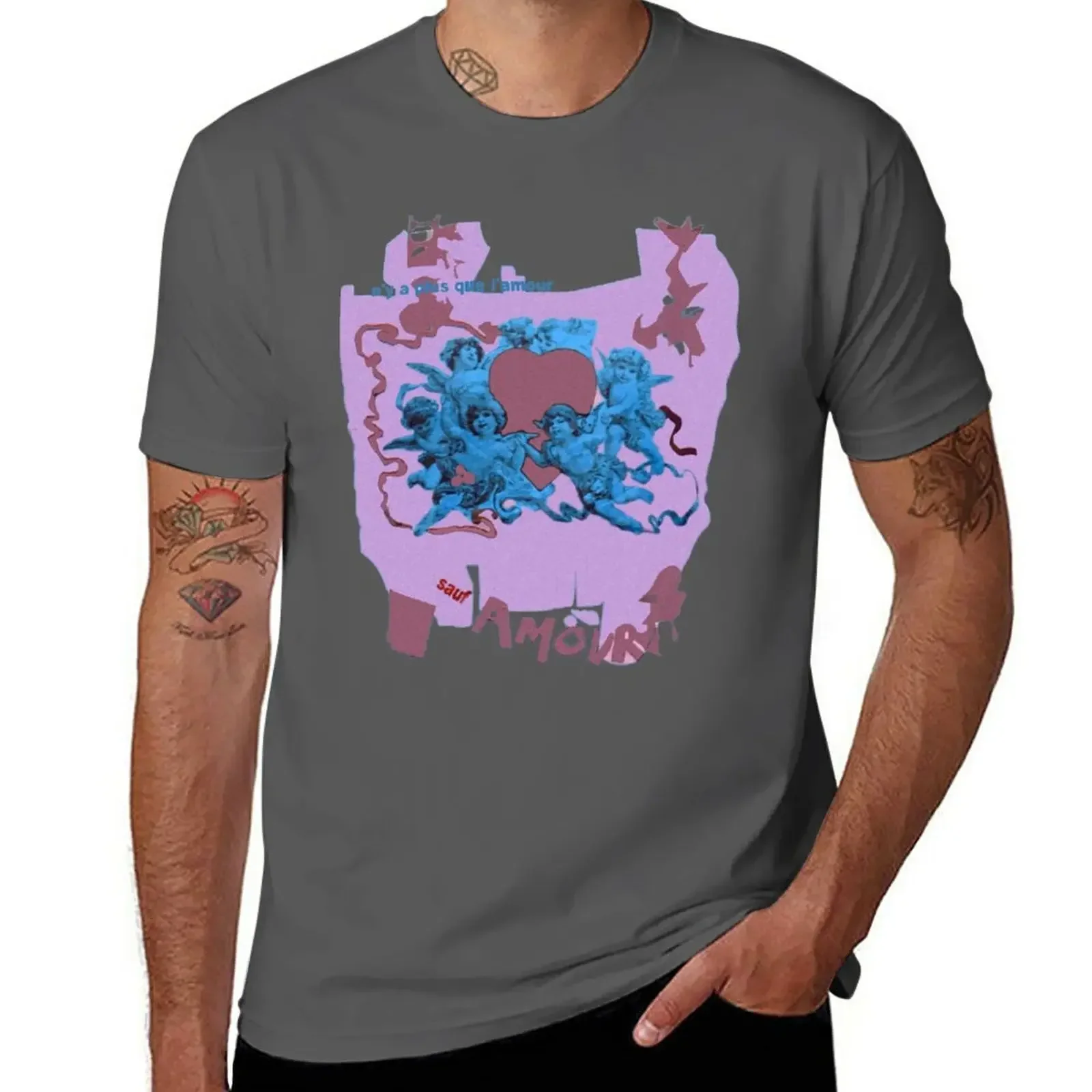 เสื้อยืดลายกราฟิกสไตล์ฮาราจูกุ - Men'S Fashion From The 80S บทวิจารณ์และราคา
