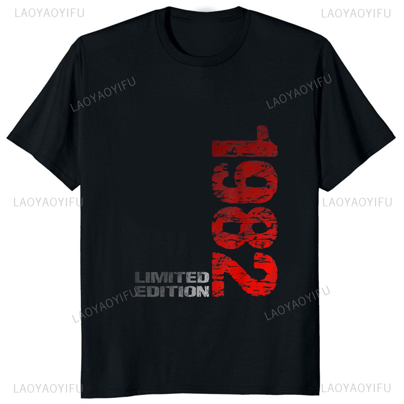 เสื้อยืดพิมพ์ลายวินเทจ1982รุ่น - Men'S Fashion From The 80S บทวิจารณ์และราคา