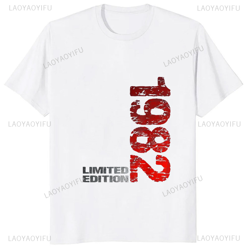 เสื้อยืดพิมพ์ลายวินเทจ1982รุ่น - Men'S Fashion From The 80S บทวิจารณ์และราคา