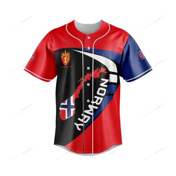 เสื้อเชิ้ตปักชื่อแบบกำหนดเองลา - Mens Fashion Baseball Jersey บทวิจารณ์และราคา