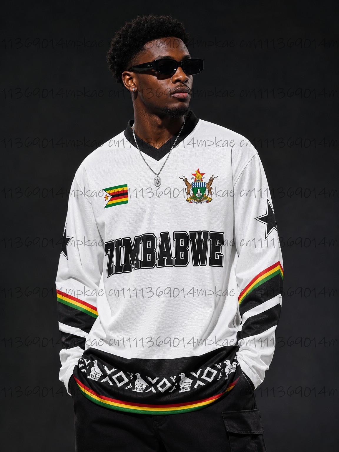 เสื้อยืดแขนยาวคอวีพิมพ์ลายสไตล - Men'S Fashion T Shirts บทวิจารณ์และราคา