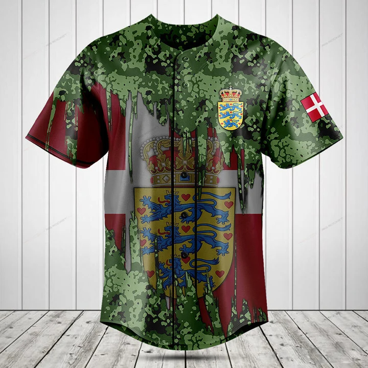เสื้อเชิ้ตติดกระดุมลายธงชาติเด - Mens Fashion Baseball Jersey บทวิจารณ์และราคา